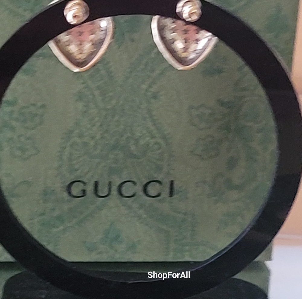 Gucci Red and Black Strawberry Earrings - Picture 7 of 10